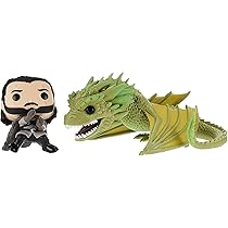 Funko Pop! Rides: Game of Thrones-Jon Snow mit Rhaegal - Vinyl